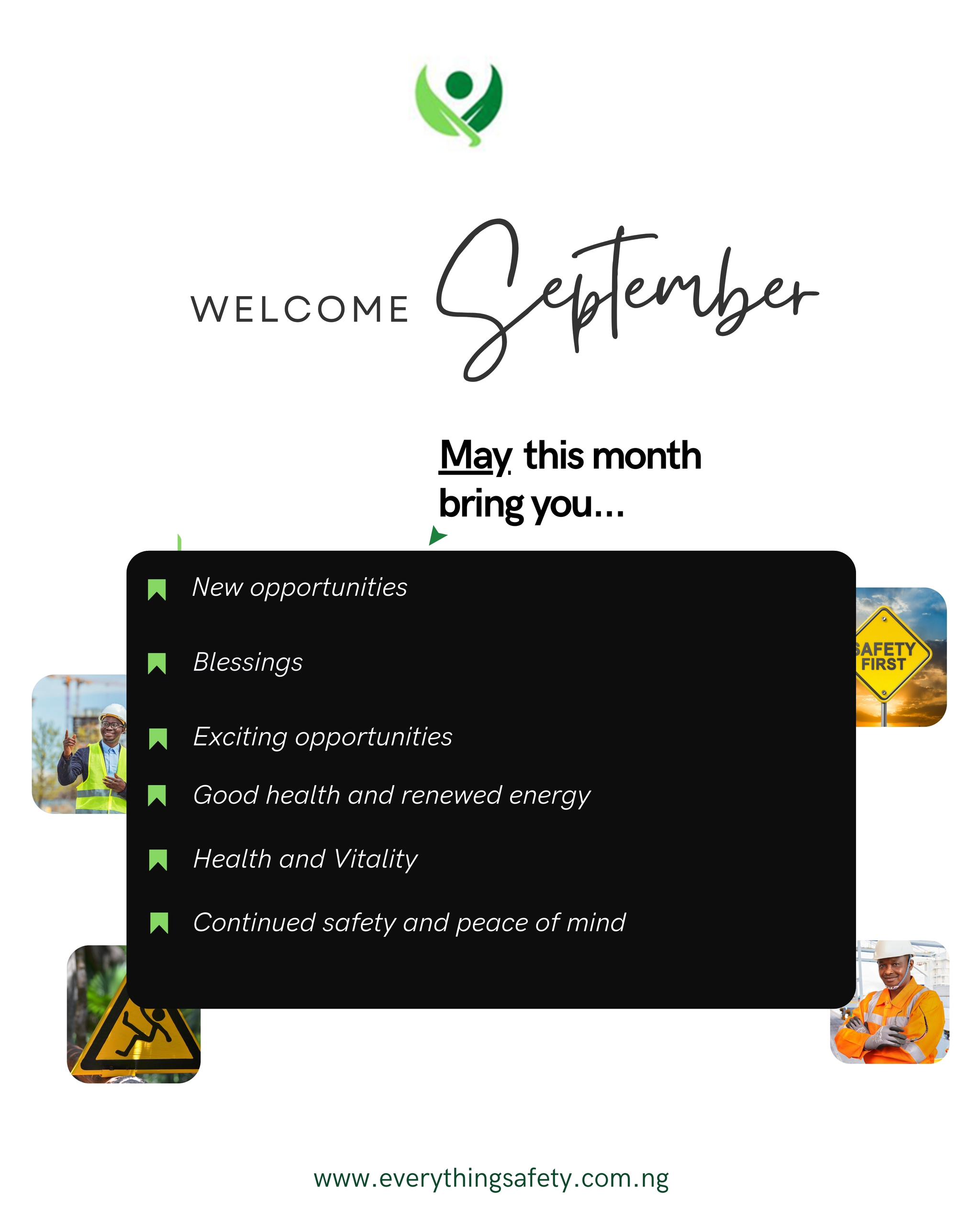 Happy New Month – Welcome September!